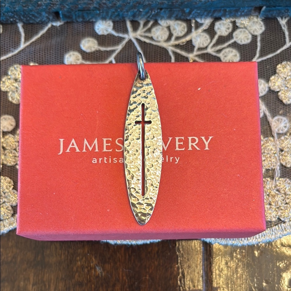 James Avery silver Cross Pendant
